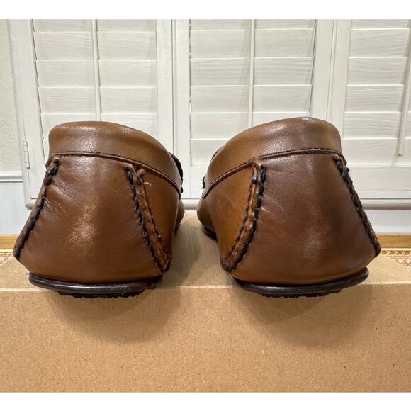 Allen Edmonds Super Sport Driver Loafers Mocha Brown Leather Size 8 Dressy Comfy main image 3